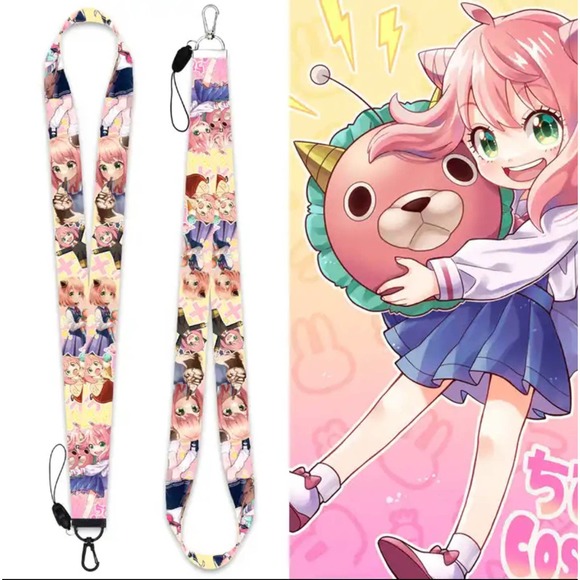 Spy X Family Anime Lanyard Keychain - Picture 1 of 3